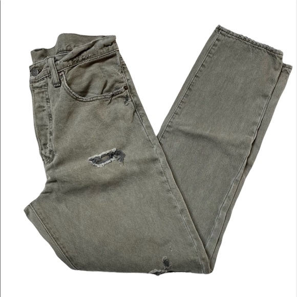 Men’s 31 Levi’s 501 Gray Jeans/Pants - Picture 4 of 11